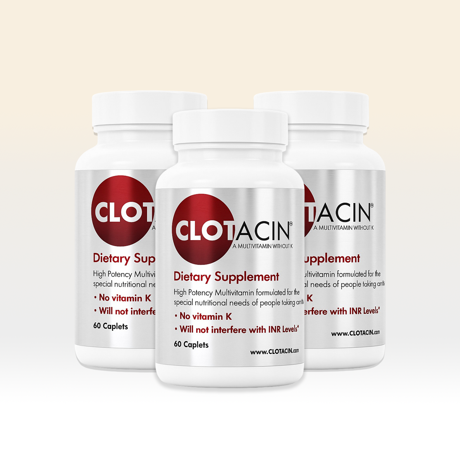 Clotacin 6 Month Supply (3 Bottles) FREE SHIPPING